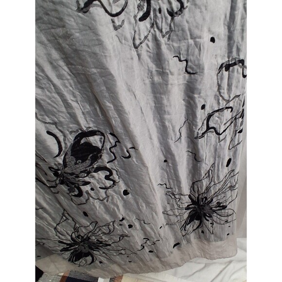 Lapis Goth Boho Lily Floral Convertible Tube Dress Maxi One Size - Picture 9 of 16